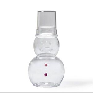 3 for $15 SALE Target Bullseye Playground Novelty Carafe Snowman with Cup
